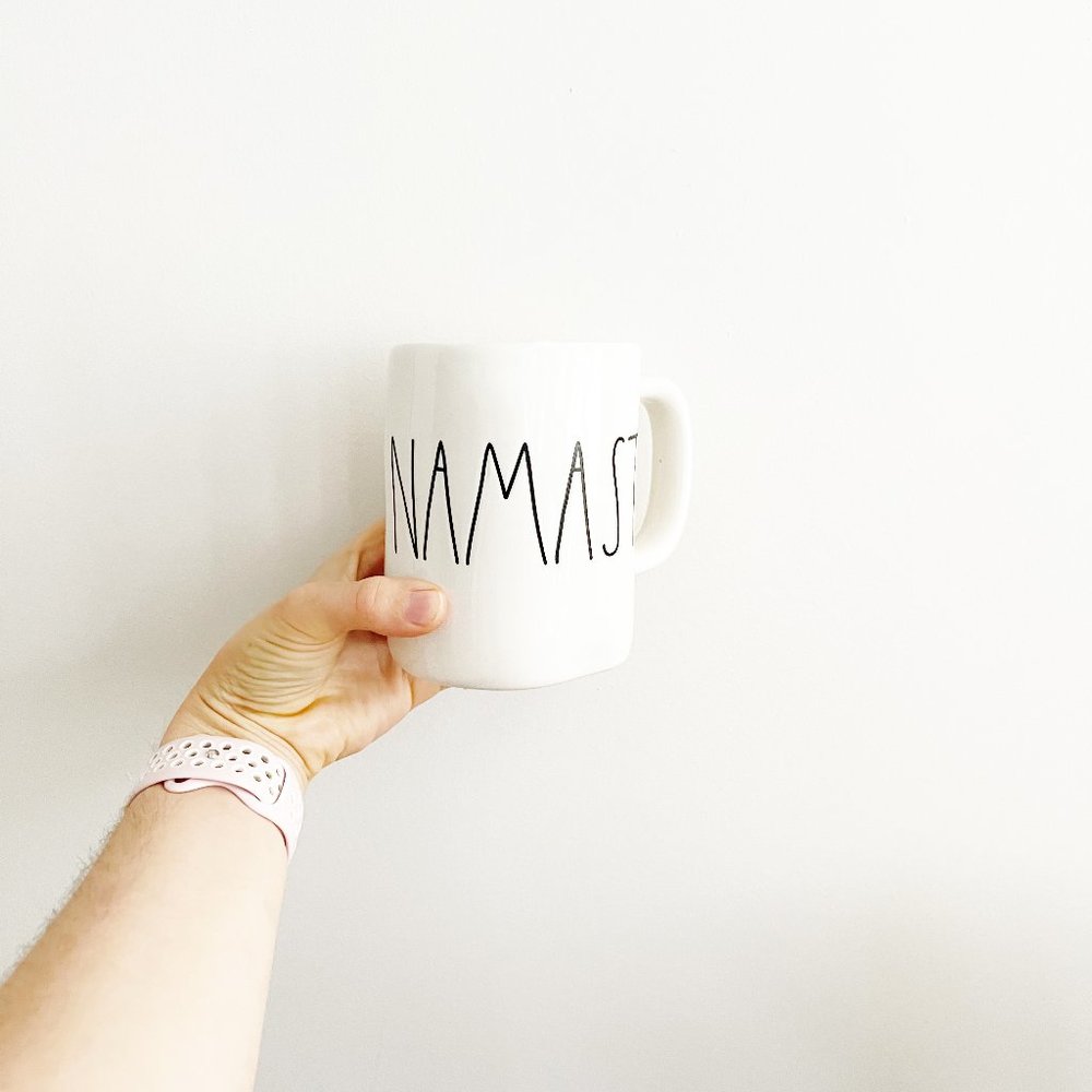 ✨ NWT OG Namaste Mug | Rae Dunn - Picture 1 of 5